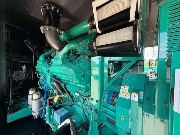 2500 KW Cummins #DQKAN, diesel generator set, 277/480 Volts, 3640 HP @ 1800 RPM, QSK60-G19 NR2 engine, EPA - Image 7