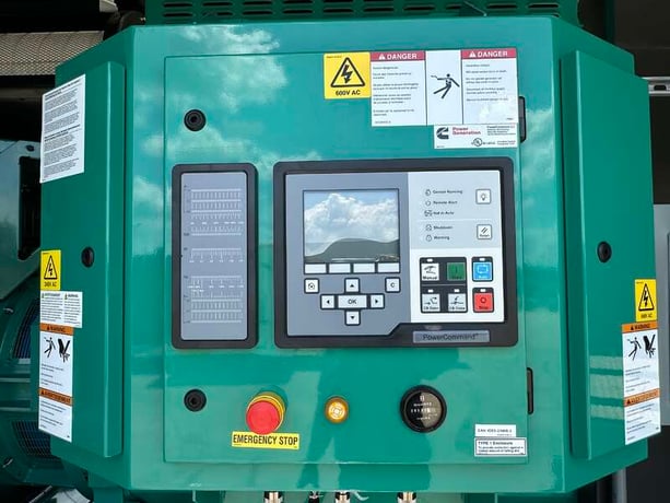 2500 KW Cummins #DQKAN, diesel generator set, 277/480 Volts, 3640 HP @ 1800 RPM, QSK60-G19 NR2 engine, EPA - Image 8