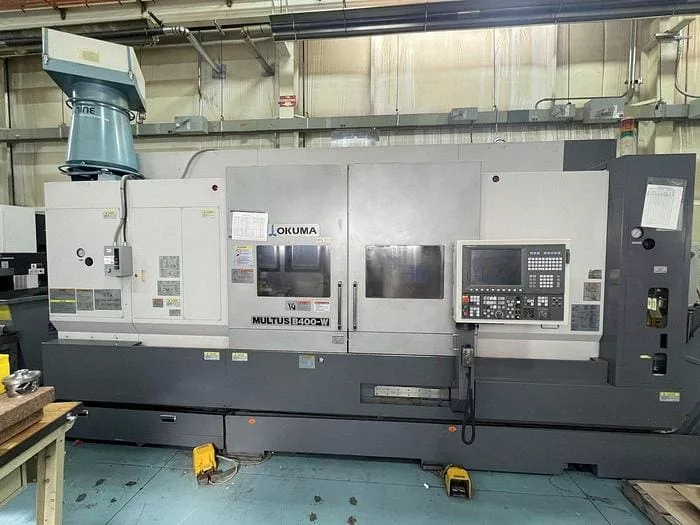 Okuma #Multus-B400-W, CNC Lathe, 27.17" X, 60.83" Y, 9.06" Z, 27.9" swing, 60" cutting length, 15" chuck - Image 1