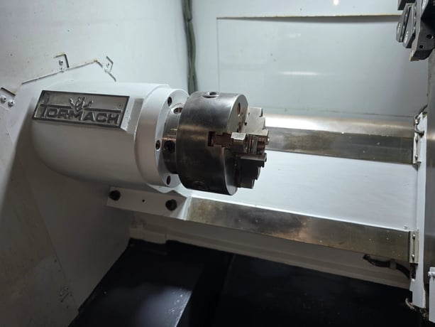 Tormach #15L-Slant-PRO, CNC Lathe, 15" turning diameter, 6" chuck, 1.5" bar, 12" centers, 180-3500 RPM - Image 6