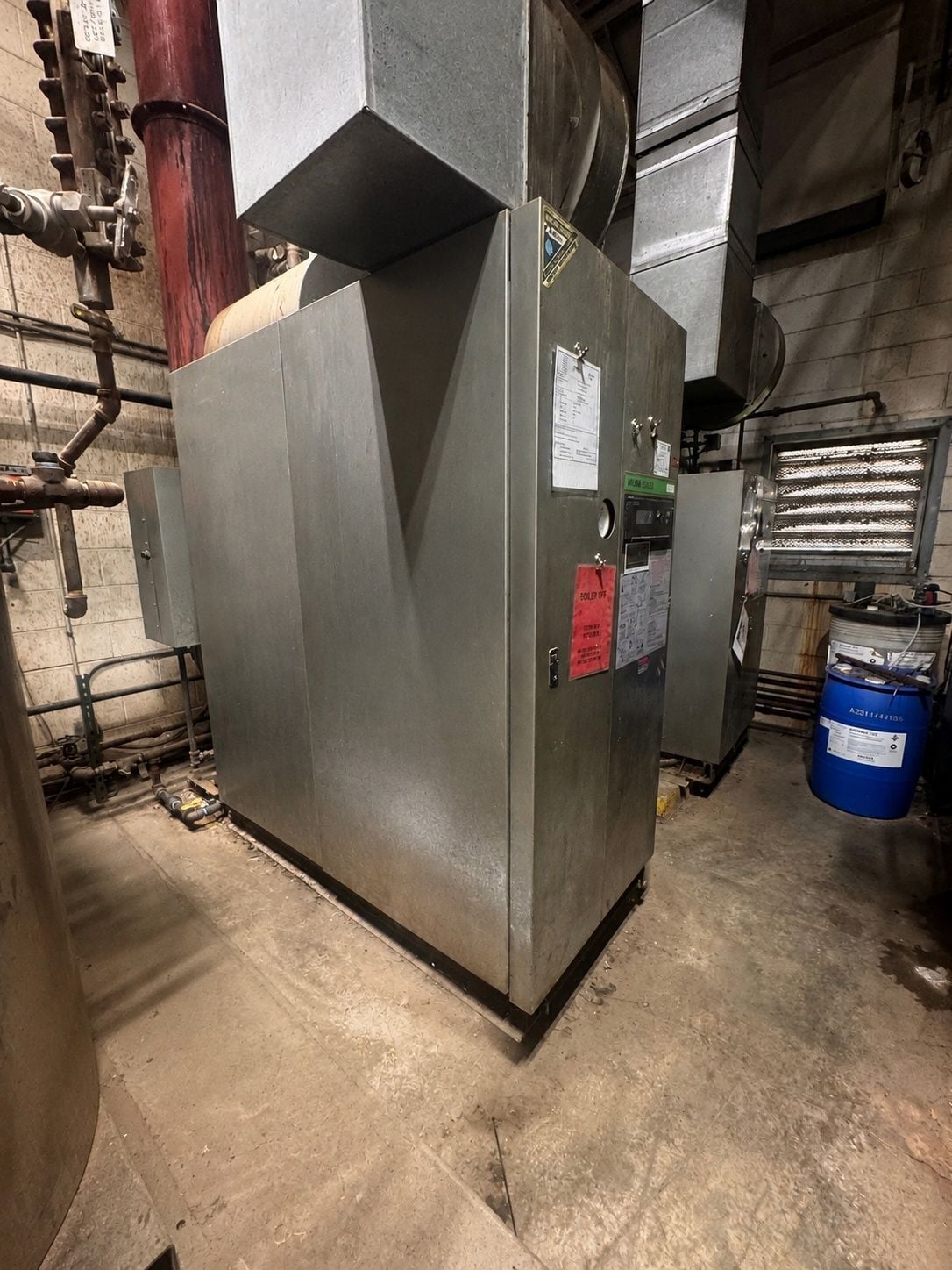 Miura #LX-50-05, Watertube Boiler, Ultra Low NOx, Natural Gas, 50 HP - Image 1