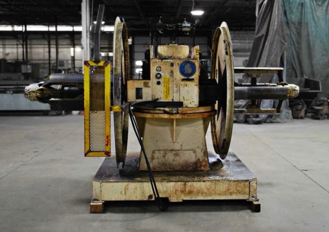 10,000 Lb. Michigan Roll Form #DHCH-98B, Double Uncoiler, 24" width, 72" outside dimensions, 16"-20" ID - Image 4