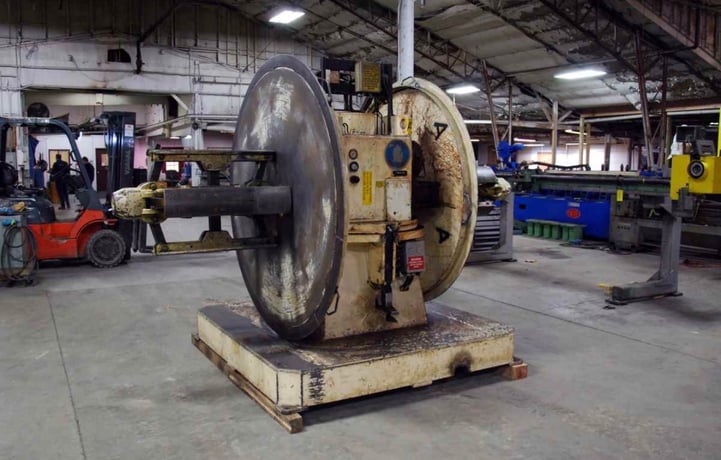 10,000 Lb. Michigan Roll Form #DHCH-98B, Double Uncoiler, 24" width, 72" outside dimensions, 16"-20" ID - Image 5