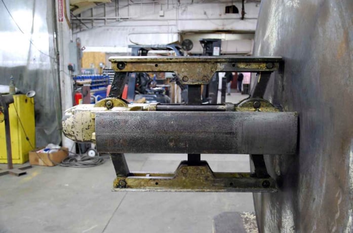 10,000 Lb. Michigan Roll Form #DHCH-98B, Double Uncoiler, 24" width, 72" outside dimensions, 16"-20" ID - Image 7
