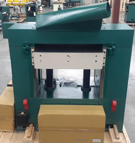 25" Grizzly Industrial #G0603X, industrial helical head planer, showroom grade / mechanically flawless - Image 2