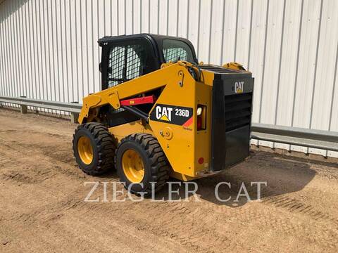 Cat 236D, Skid Steer Loader, 1237 hours, S/N: BGZ01881, 2015 - Image 4