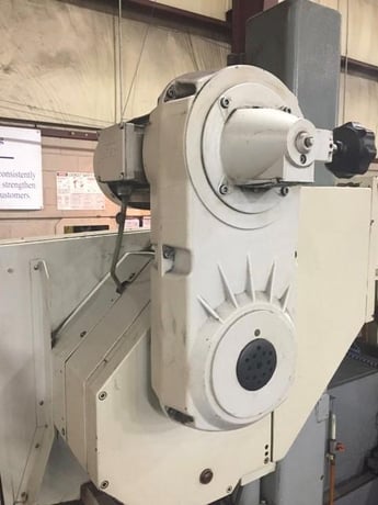 20.5" x 20.5" Kasto #HBA-520AU, horizontal double column band saw, 285" x 2" x .050" blade, 55-410 FPM, 7.5 - Image 3