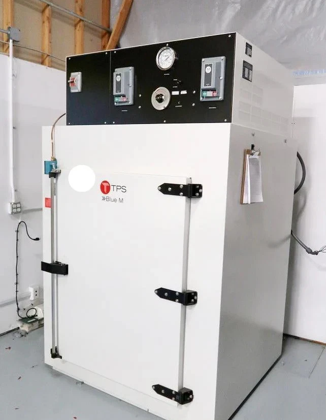 37" width x 48" H x 37" L Blue M #HS-362-F, Friction-Aire Class 1, Group D Cabinet Oven, 300&deg;F, Electric, (2 - Image 2