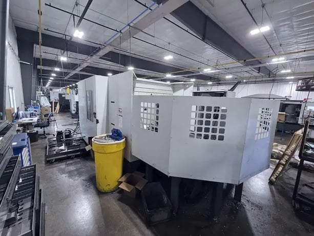 Haas #EC-400, CNC horizontal machining center, 50 automatic tool changer, 22" X, 25" Y, 22" Z, 15000 RPM - Image 8