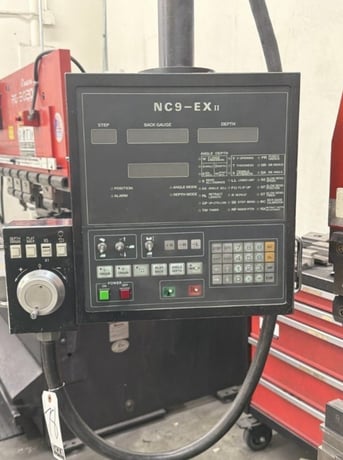 55 Ton, Amada #RG-50, CNC press brake, 6.8'OA, 59.84" between housing, 3.9" stroke, 15.75" throat, 14.57" - Image 2