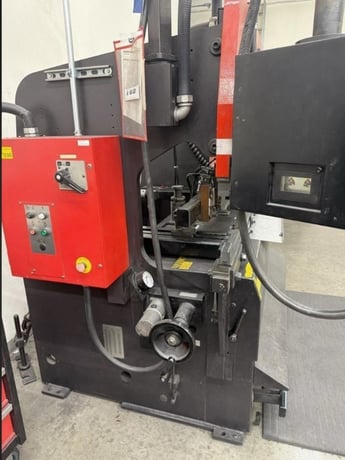 55 Ton, Amada #RG-50, CNC press brake, 6.8'OA, 59.84" between housing, 3.9" stroke, 15.75" throat, 14.57" - Image 5