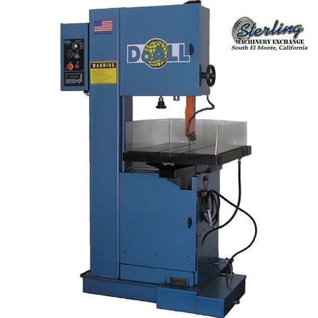 20" x 12" DoAll #2012-D12, semi-auto, for friable materials, 26" x 33" tilting table, 5 HP, new, #SM2012D12 - Image 1