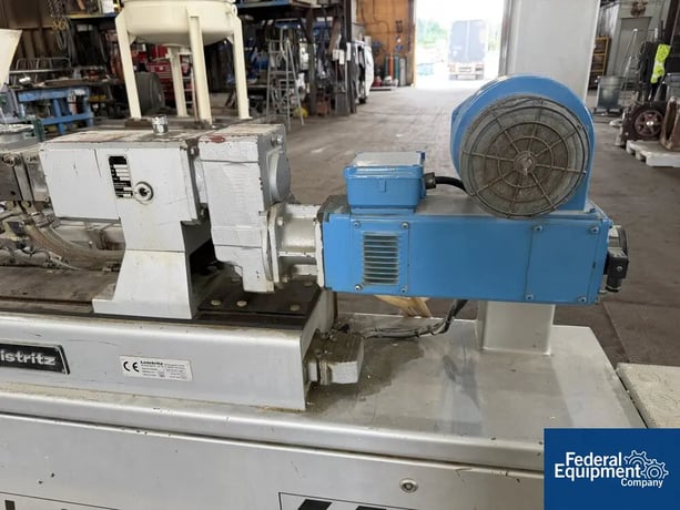 0.7" Leistritz #Micro-18-GG/30D, twin screw extruder, 30:1 L/D, 6 section, 500 RPM, water cooled, 1997 - Image 8