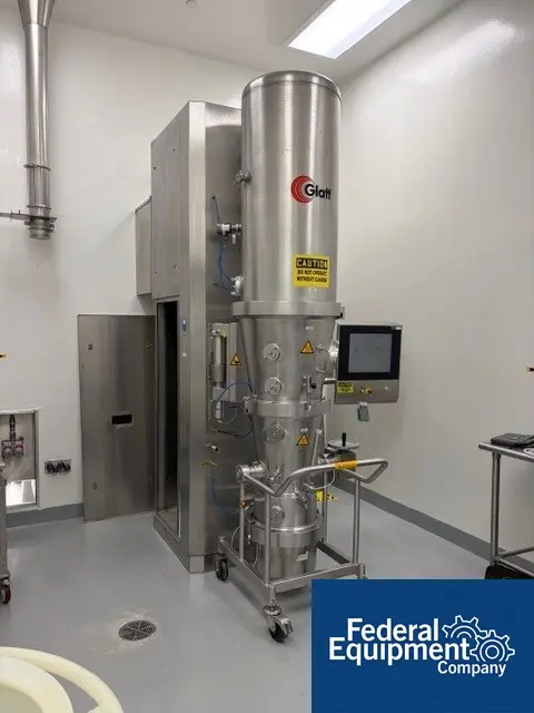 Glatt #GPCG-10, Fluid Bed Processor, Stainless Steel, DustEX, Simatic PLC, 2015 - Image 1