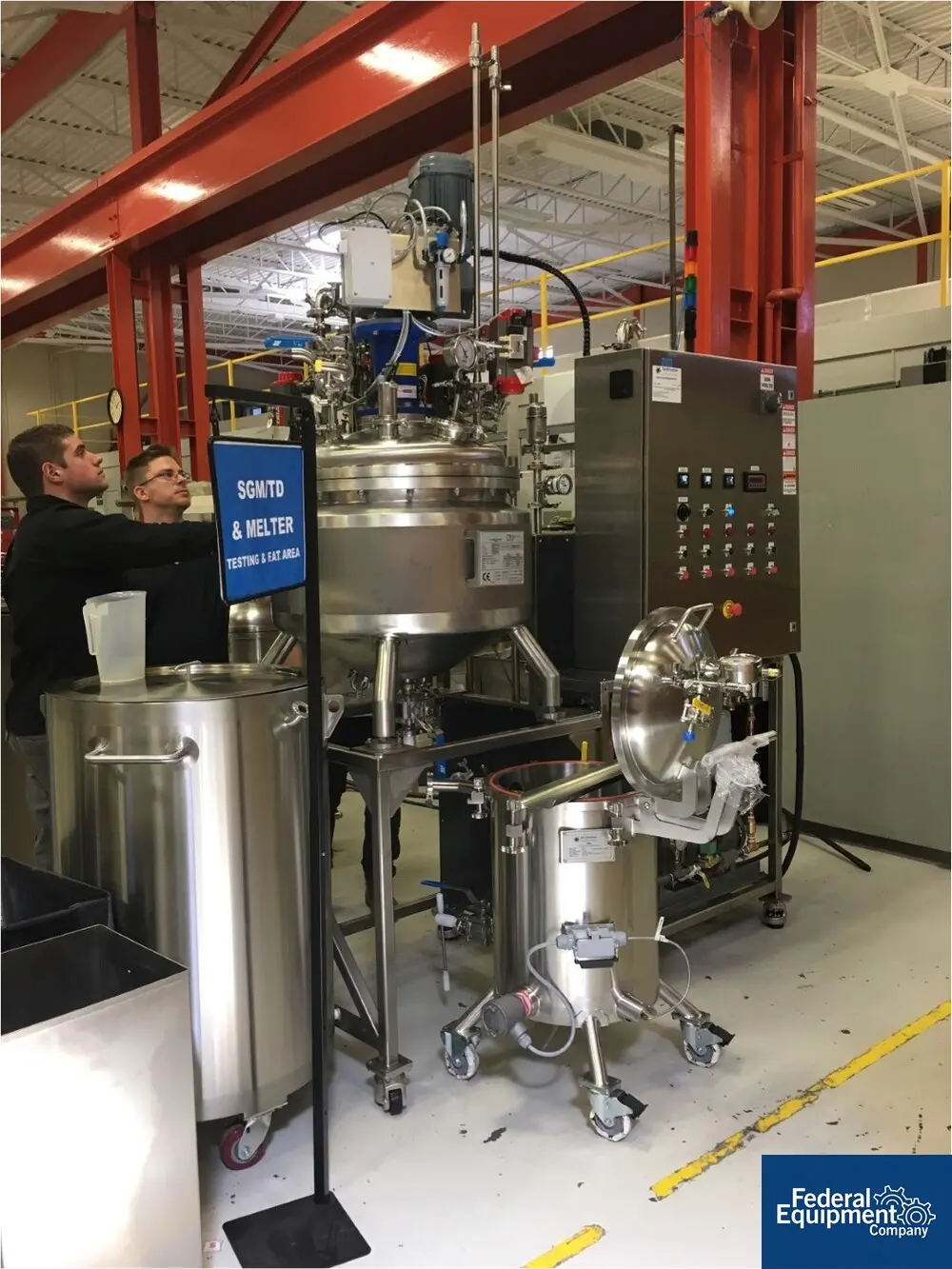 Technophar #SGL207, Softgel Encapsulation Line, tanks & drying, unused, 2019 - Image 4