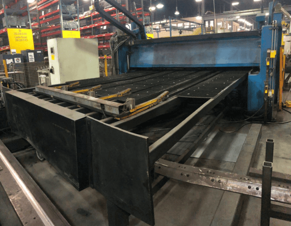 120" Davi #Ystad-1/4x10, CNC Bidirectional Folding System, 1/4" x 10' Bend, Mitsubishi 10-Axis Control - Image 4