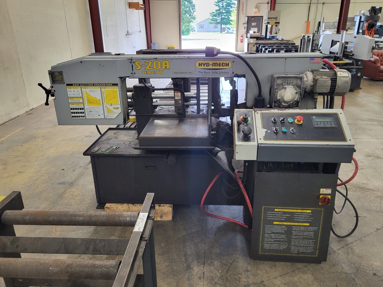 13" x 18" Hydmech #S-20A-III, Automatic Horizontal Bandsaw, 14'10" x 1" x 0.035" Blade, 75-350 SFM, 1 HP, 2008 - Image 2