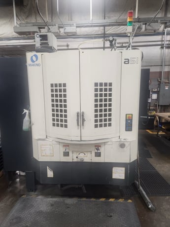 Makino #A51, Horizontal Machining Center, 60 automatic tool changer, 22" X, 22" Y, 23.6" Z, 15,000 RPM, 25 - Image 3