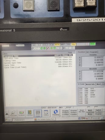 Makino #A51, Horizontal Machining Center, 60 automatic tool changer, 22" X, 22" Y, 23.6" Z, 15,000 RPM, 25 - Image 6