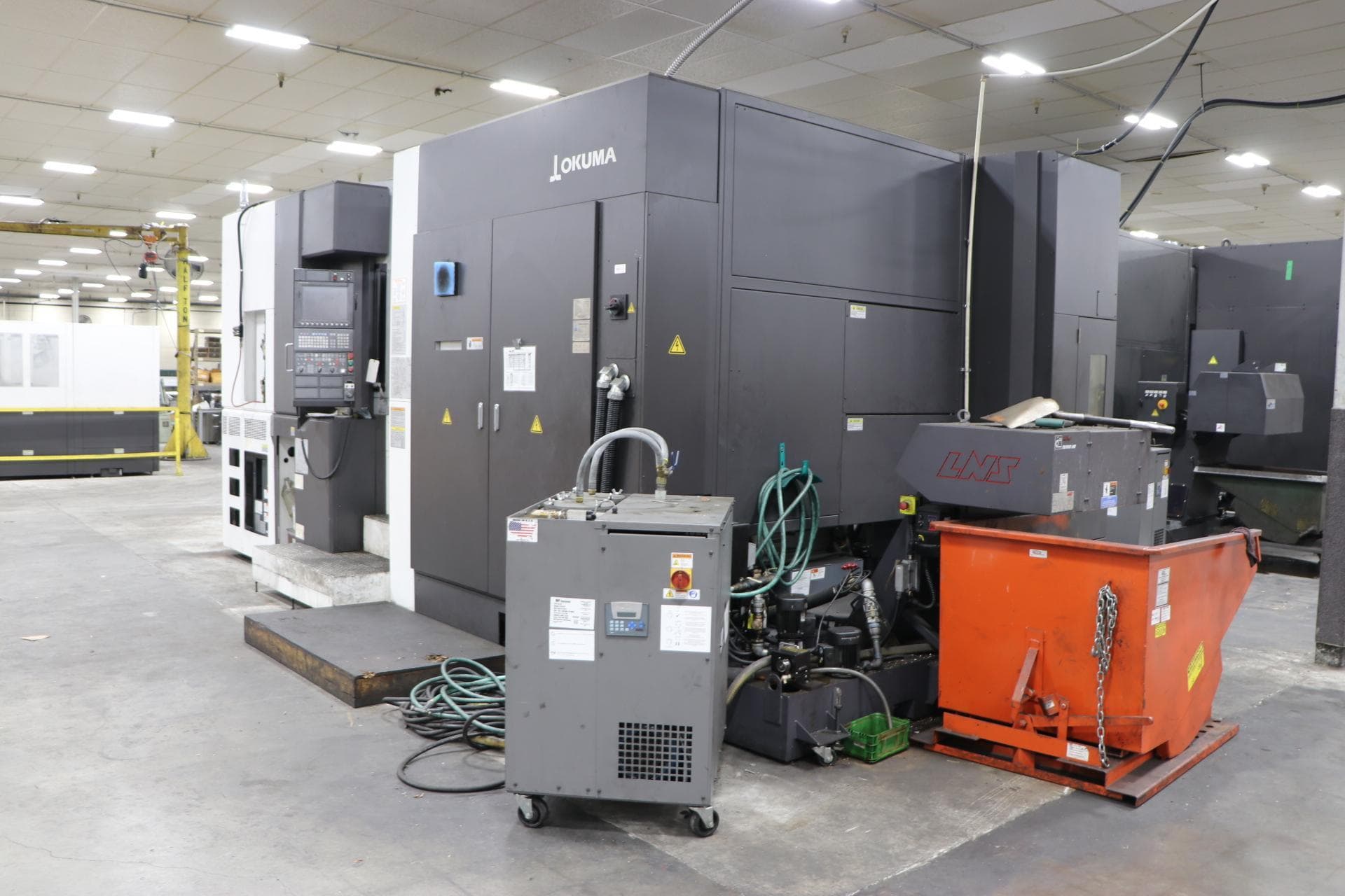 Okuma #MA-600H, Horizontal Machining Center, 60 automatic tool changer, 41.3" X, 35.4" Y, 38.5" Z, 6000 RPM - Image 3
