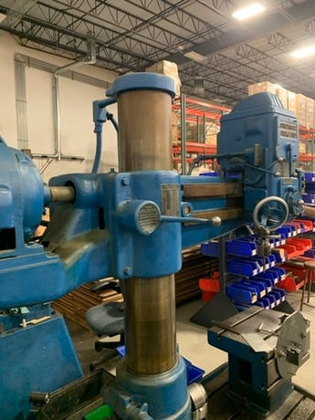 3' -9" Cincinnati #Bickford, Radial Drill, 16" x 22" Table, 75-1500 RPM, 230/460 V. - Image 6