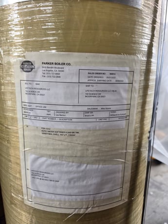 3,312 PPH Parker #48L, Watertube Boiler, (2) 48 HP Boilers, 150 PSI, Natural Gas, 2022 - Image 4
