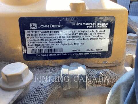 John Deere 180G, 2904 hours, S/N: 1FF180GXVHD020786, 2018 - Image 7