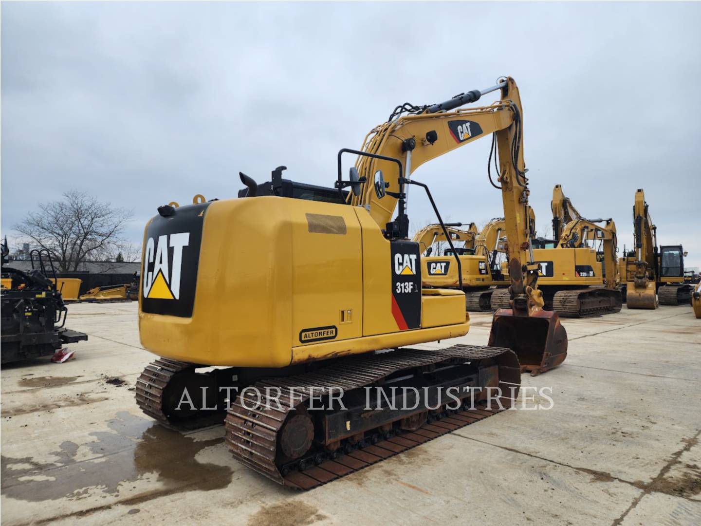 Caterpillar 313FL, 1284 hours, S/N: PRG10541, 2018 - Image 3
