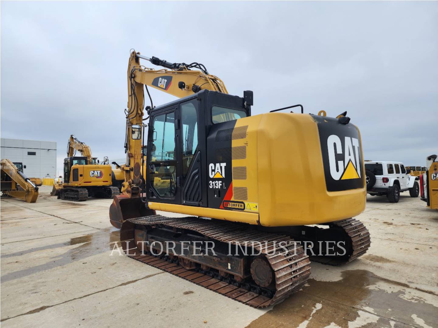 Caterpillar 313FL, 1284 hours, S/N: PRG10541, 2018 - Image 4