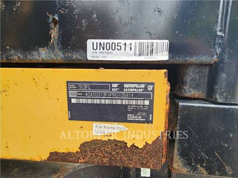 Caterpillar 313FL, 1284 hours, S/N: PRG10541, 2018 - Image 6