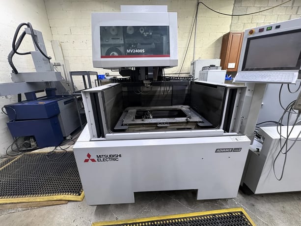 Mitsubishi #MV2400S, Advance Type 2, wire Electrical Discharge Machine, 4-Axis, 23.6" X, 15.7" Y, 11.8" Z - Image 1