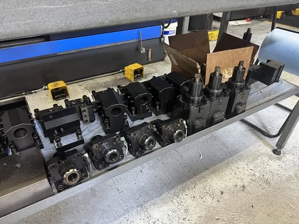 Hwacheon #T2-2T-YSMC, CNC lathe, 20.4" swing, 2.5" bar, 14.17" dia., 23.62" lgth, 3500 RPM, A2-6, 12 turret - Image 5