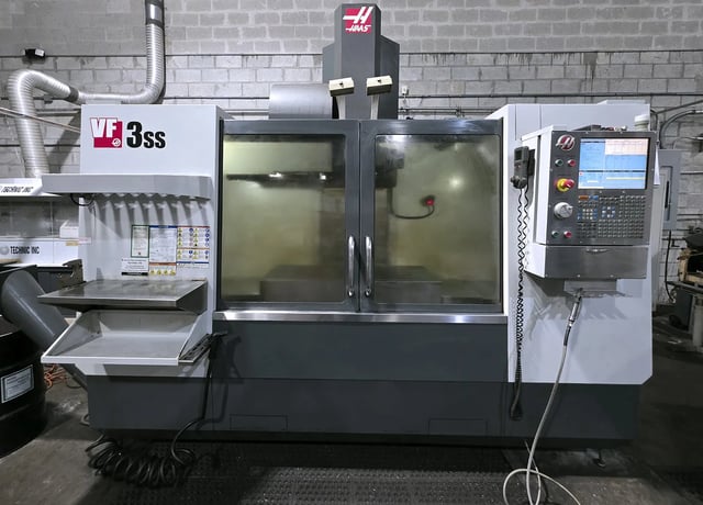 Haas #VF-3SS, CNC vertical machining center, 30 side mount tool changer, 40" X, 20" Y, 25" Z, 12000 RPM, 30 - Image 3