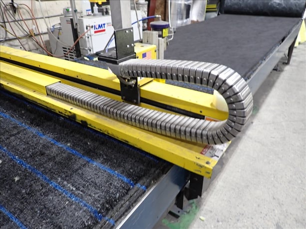 Lockformer #Vulcan-1600-WJ, CNC waterjet, 5' x 20' table, KMT Neo 40V3 55 KPSI intensifier pump, uncoiler - Image 7