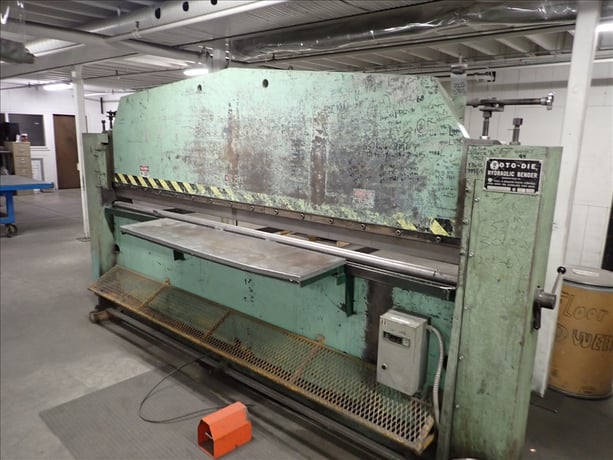 10' Roto-Die #15, hydraulic bender - Image 2