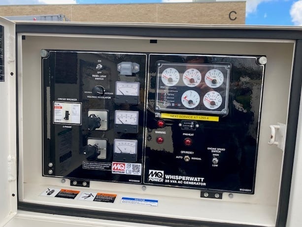 25 KW Multiquip #DCA25SSI, portable diesel generator set, 2023 - Image 4