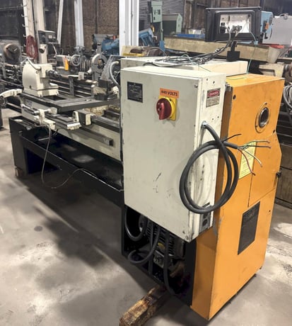 19" x 54" LeBlond Makino #Servo-Shift, 10" 3-jaw chuck, 3" hole, D1-8 Camlock, 25-1000 RPM, Anilam Wizard 550 - Image 8