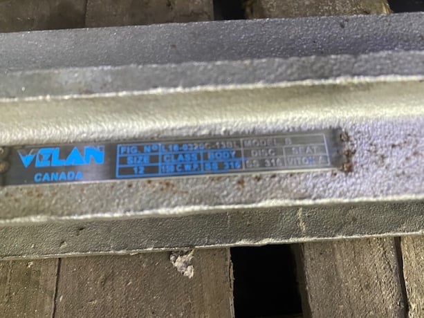12" Velan, Manual Slide Gate Valve, T-316 Stainless Steel - Image 2