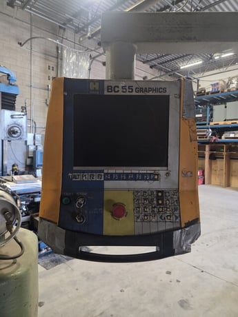 165 Ton, Haco #ERM-36150, CNC Hydraulic Press Brake, 11.8' overall, 122" between housings, 20 HP, 2003 - Image 5
