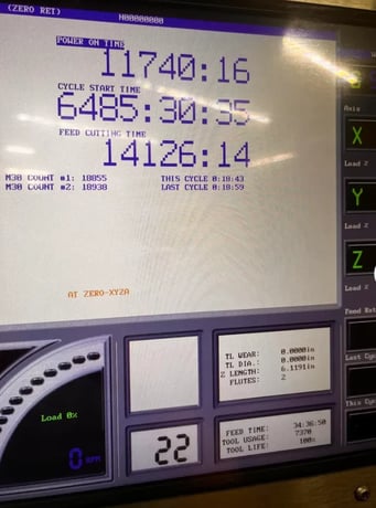 Haas #EC-400, CNC Horizontal Machining Center, 15.7" x 15.75" pallet, 22" X, 25" Y, 22" Z, 30 HP, 12000 RPM - Image 8