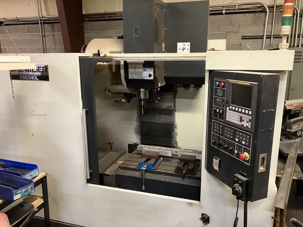 Chevalier #EM2040L, CNC Vertical Machining Center, 40.1" X, 20.8" Y, 20" Z, 10,000 RPM, CAT 40, 24 automatic - Image 1