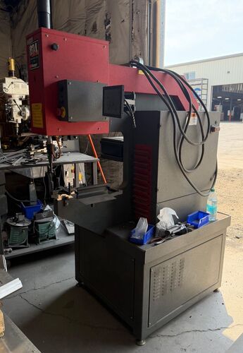 8 Ton, Haeger #824MSP-Le, hydraulic hardware insertion press, 8.5" stroke, 24" throat, 2021 - Image 1