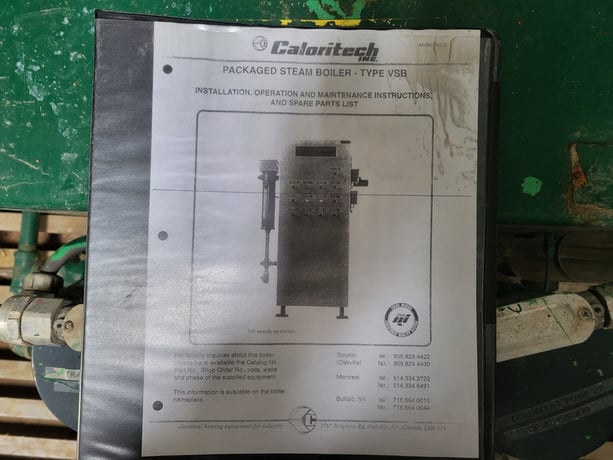 Caloritech #VSB, Dual Electric Boiler Container Package, (2) hot water boilers, 75 KVA Delta 600 to 208Y/120 - Image 3