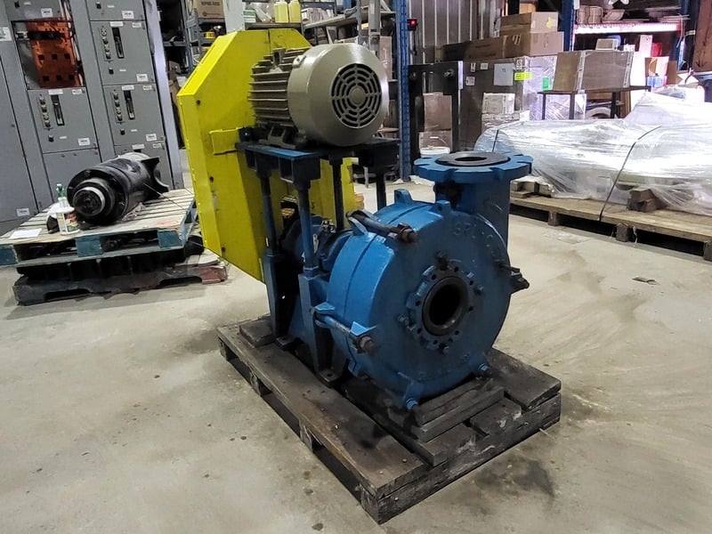 Dynapro Equipment #SRL-C, Rubber Lined Slurry Pump, 5" suction x 4" discharge, rubber impeller & liner - Image 4