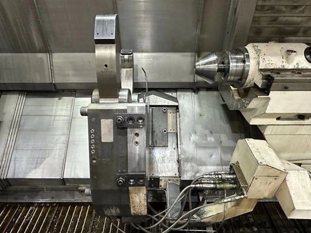 Mazak #Cybertech-Turn-5500M, CNC Lathe, 36" swing, 159.1" centers, 160" machining length, 32" chuck, 14.76" - Image 10