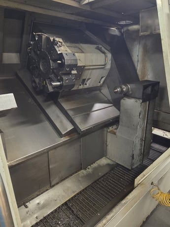 Haas #SL-40BB, CNC Lathe, 34" swing, 25.5" turning diameter, 44" machining length, 24" chuck, 6.5" bar, 55 - Image 4