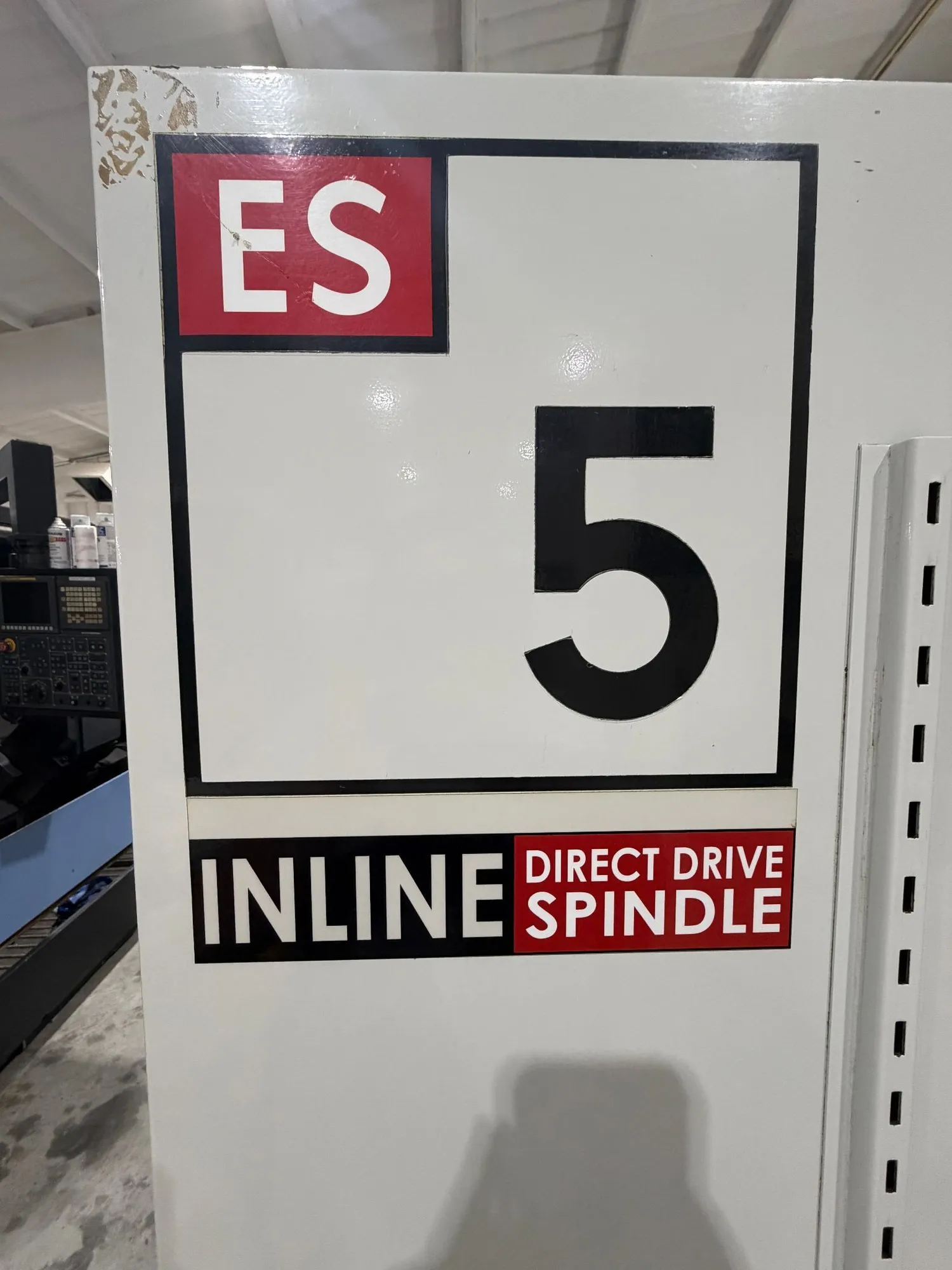 Haas #ES-5-4T, CNC Horizontal Machining Center, 40" X, 18" Y, 22" Z, 30 HP, 12,000 RPM, 40 automatic tool - Image 2