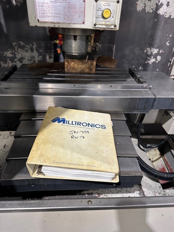 Milltronics #RW12, CNC Vertical Machining Center, 24" X, 12" Y, 16" Z, 12" x 30" table, 15 HP, 8,000 RPM, 10 - Image 6