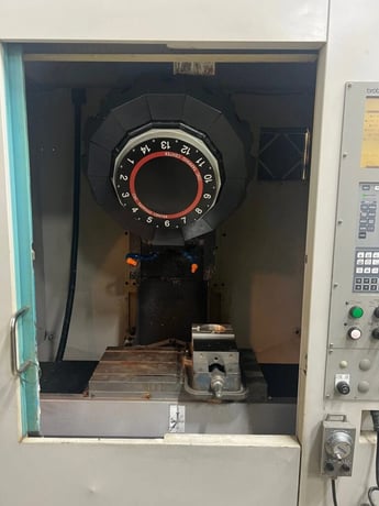 Brother #TC-S2A, CNC drill & tap, Brother CNC-A00 Control, 23.6" X, 18.9" Y, 14.2" Z, 10000 RPM, 14 ATC, 10 - Image 8