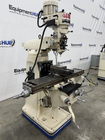Birmingham #BPS-1649, vertical mill, 9" x49" table, Acu-Rite 2-Axis digital read out, X-Axis power feed, R8 - Image 3